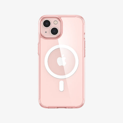 ACS03210 - iPhone 13 Pro Max Case Ultra Hybrid Mag Safe Compatible in white showing the back
